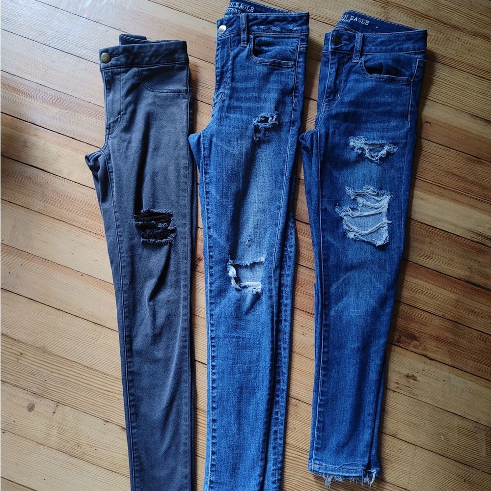 American eagle skinny jeans bundle